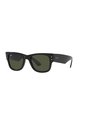 Gafas De Sol Ray-Ban Mega Wayfarer RB0840 Negro Hombre Y Mujer de Ray-Ban