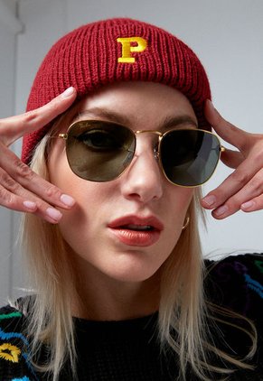 Gafas Dorado-Transparente Ray-Ban Frank RB3857