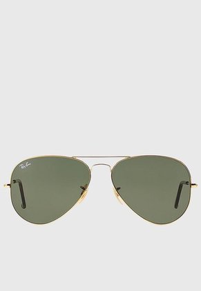 Gafas Dorado-Café Ray-Ban Aviator Large Metal