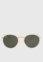 Gafas de Sol Ray-Ban Round Dorado de Ray-Ban
