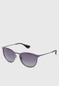 Gafas de Sol Gris Metalizado-Violeta Ray-Ban Erika Metal de Ray-Ban