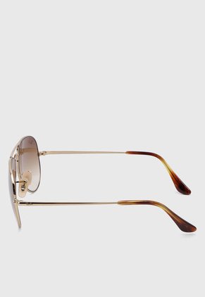 Gafas de Sol Dorado-Marrón Ray-Ban Aviator Metal II
