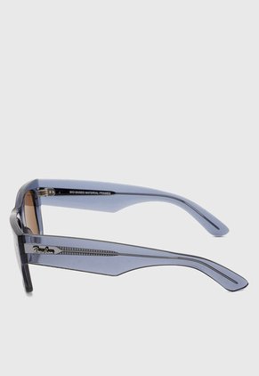 Gafas de Sol Ray-Ban Mega Wayfarer Transparente Azul