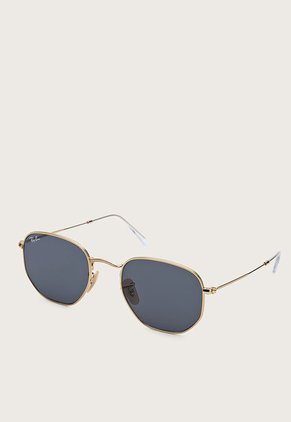 Gafas Dorado-Transparente Ray-Ban Hexagonal
