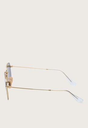 Gafas Dorado-Transparente Ray-Ban Hexagonal