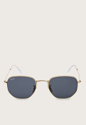 Gafas Dorado-Transparente Ray-Ban Hexagonal