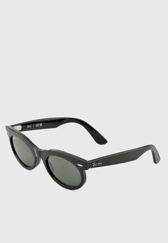 Gafas de Sol Negro-Verde Ray-Ban Wayfarer Oval Ray-Ban