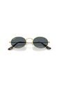 Gafas De Sol Ray-Ban Oval RB3547 Dorado Hombre Y Mujer de Rayban