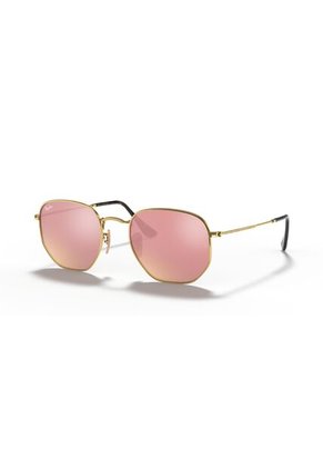 Gafas De Sol Ray-Ban Hexagonal Hombre Y Mujer Dorado