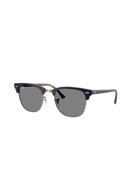 Gafas De Sol Clubmaster Gris Plomo Y Azul Ray-Ban
