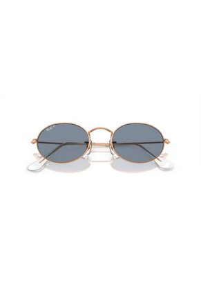 Gafas De Sol Ray-Ban Oval RB3547 Dorado Hombre Y Mujer Polarizado