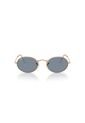 Gafas De Sol Ray-Ban Oval RB3547 Dorado Hombre Y Mujer Polarizado de Rayban