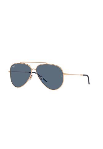 Gafas De Sol Ray-Ban Aviator Reverse RBR010 Dorado Hombre Y Mujer Rayban