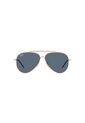 Gafas De Sol Ray-Ban Aviator Reverse RBR010 Dorado Hombre Y Mujer de Rayban