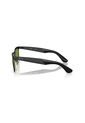 Gafas De Sol Ray-Ban Wayfarer Deluxe RB3875 Negro Hombre Y Mujer de Rayban