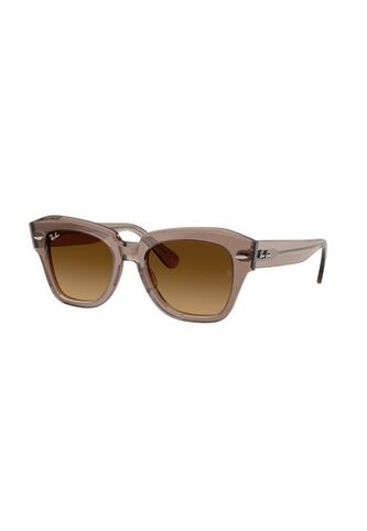 Gafas De Sol Ray-Ban State Street RB2186 Marrón Hombre Y Mujer Rayban