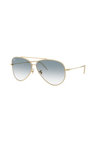 Gafas De Sol Ray-Ban Aviator Reverse RBR010 Dorado Hombre Y Mujer Rayban