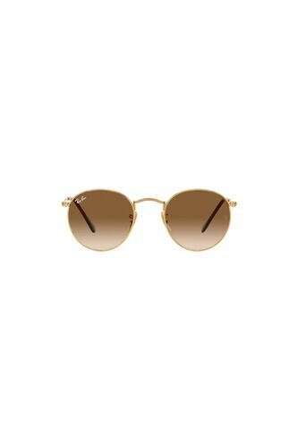 Gafas De Sol Ray-Ban Round Metal RB3447 Marrón Hombre Y Mujer Rayban