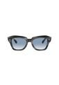 Gafas De Sol Ray-Ban State Street RB2186 Gris Hombre Y Mujer de Rayban