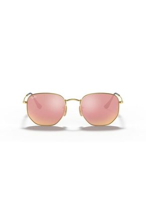 Gafas De Sol Ray-Ban Hexagonal RB3548 Dorado Hombre Y Mujer