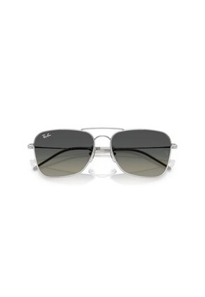 Gafas De Sol Ray-Ban Caravan Reverse RBR010 Plateado Hombre Y Mujer