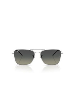 Gafas De Sol Ray-Ban Caravan Reverse RBR010 Plateado Hombre Y Mujer