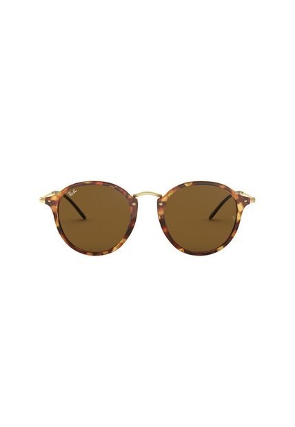 Gafas De Sol Ray-Ban Round RB2447 Café Hombre Y Mujer