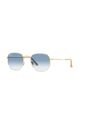 Gafas De Sol Ray-Ban Hexagonal RB3548 Dorado Hombre Y Mujer Degradé de Rayban