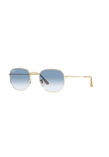 Gafas De Sol Ray-Ban Hexagonal RB3548 Dorado Hombre Y Mujer Degradé