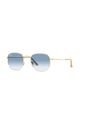 Gafas De Sol Ray-Ban Hexagonal RB3548 Dorado Hombre Y Mujer Degradé de Rayban