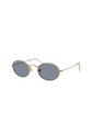 Gafas De Sol Ray-Ban Oval RB3547 Dorado Hombre Y Mujer Polarizado de Rayban