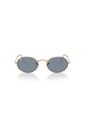 Gafas De Sol Ray-Ban Oval RB3547 Dorado Hombre Y Mujer Polarizado de Rayban