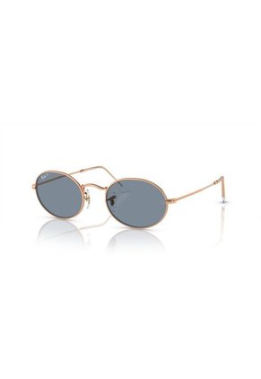 Gafas De Sol Ray-Ban Oval RB3547 Dorado Hombre Y Mujer Polarizado