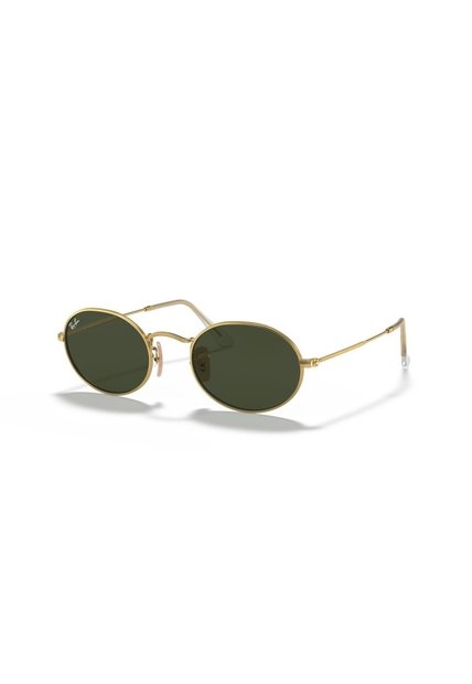Gafas De Sol Ray-Ban Oval RB3547 Dorado Hombre Y Mujer