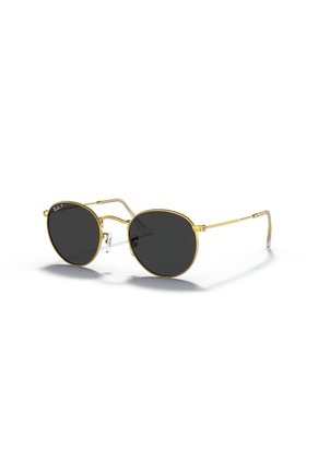 Gafas De Sol Ray-Ban Round Metal RB3447 Amarillo Hombre Polarizado