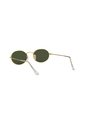 Gafas De Sol Ray-Ban Oval RB3547 Dorado Hombre Y Mujer de Rayban
