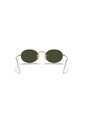 Gafas De Sol Ray-Ban Oval RB3547 Dorado Hombre Y Mujer de Rayban