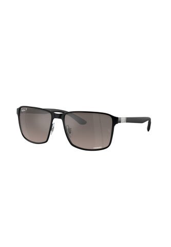 Gafas De Sol Ray-Ban RB3721 Negro Hombre Y Mujer Polarizado Rayban