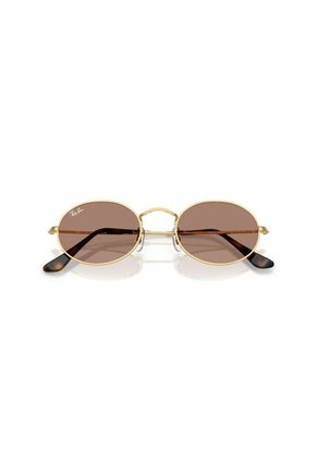 Gafas De Sol Ray-Ban Oval RB3547 Dorado Hombre Y Mujer