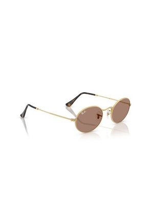 Gafas De Sol Ray-Ban Oval RB3547 Dorado Hombre Y Mujer