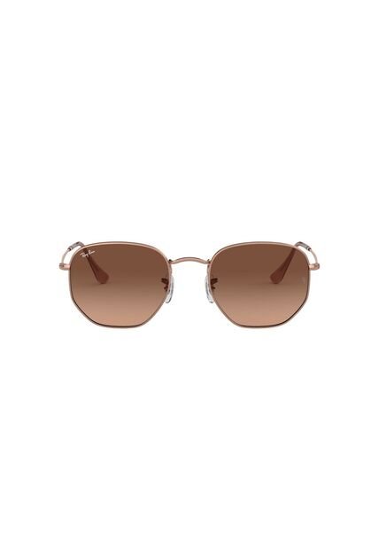 Gafas De Sol Ray-Ban Hexagonal RB3548 Rojo Hombre Y Mujer