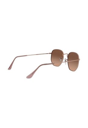 Gafas De Sol Ray-Ban Hexagonal RB3548 Rojo Hombre Y Mujer