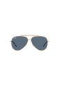 Gafas De Sol Ray-Ban Aviator Reverse RBR010 Dorado Hombre Y Mujer de Rayban