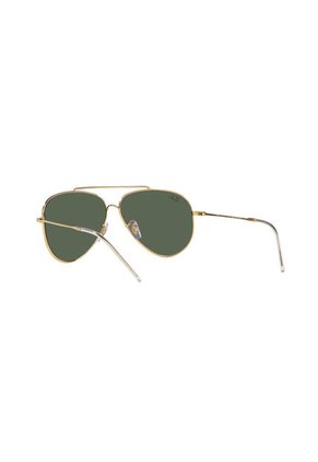Gafas De Sol Ray-Ban Aviator Reverse RBR010 Dorado Hombre Y Mujer
