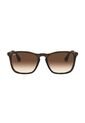 Gafas De Sol Ray-Ban Chris RB4187 Café Hombre Y Mujer de Rayban