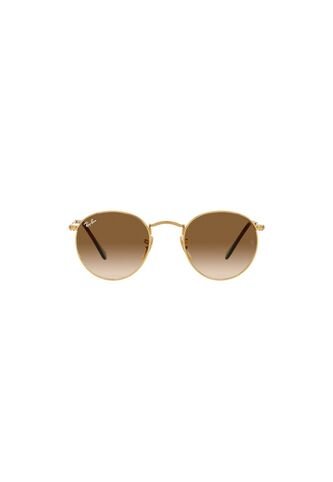 Gafas De Sol Ray-Ban Round Metal RB3447 Marrón Hombre Y Mujer Rayban