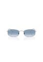 Gafas De Sol Ray-Ban RB3832 Plateado Hombre Y Mujer de Rayban