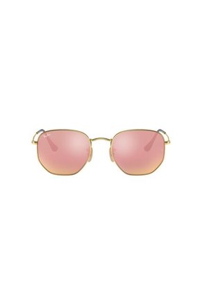 Gafas De Sol Ray-Ban Hexagonal RB3548 Dorado Hombre Y Mujer