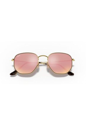 Gafas De Sol Ray-Ban Hexagonal RB3548 Dorado Hombre Y Mujer