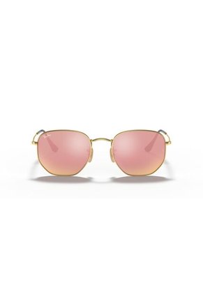 Gafas De Sol Ray-Ban Hexagonal RB3548 Dorado Hombre Y Mujer